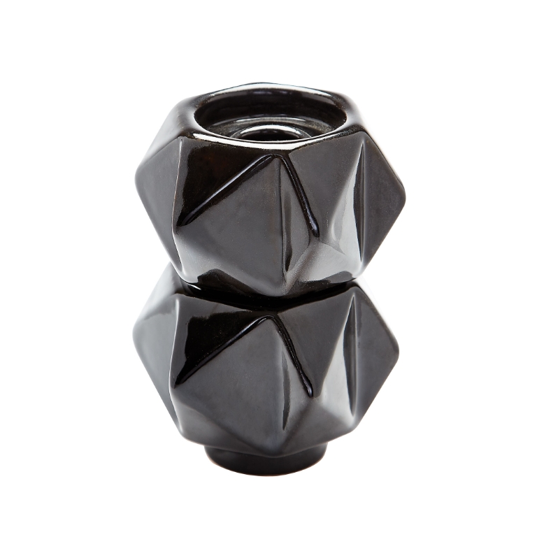 Starred Candleholder - Set of 2 Small