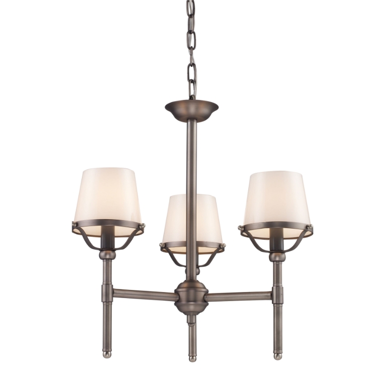 Sutton Place 19'' Wide 3-Light Chandelier