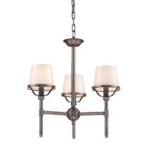Sutton Place 19'' Wide 3-Light Chandelier