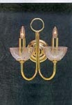 European Crafted 13'' High 2-Light Sconce