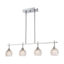 Kersey 34'' Wide 4-Light Linear Chandelier