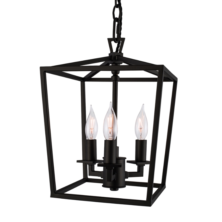 Cage 8.5'' Wide 3-Light Pendant