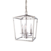 Cage 8.5'' Wide 3-Light Pendant