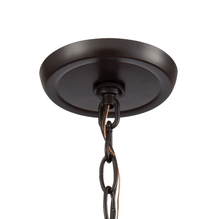 Bamboo Nest 23'' Wide 3-Light Chandelier