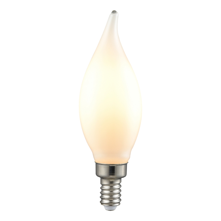 LED Candelabra Bulb - Shape C11, Base E12, 2700K