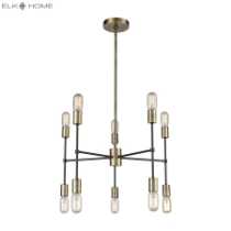 Up Down Century 24'' Wide 10-Light Chandelier