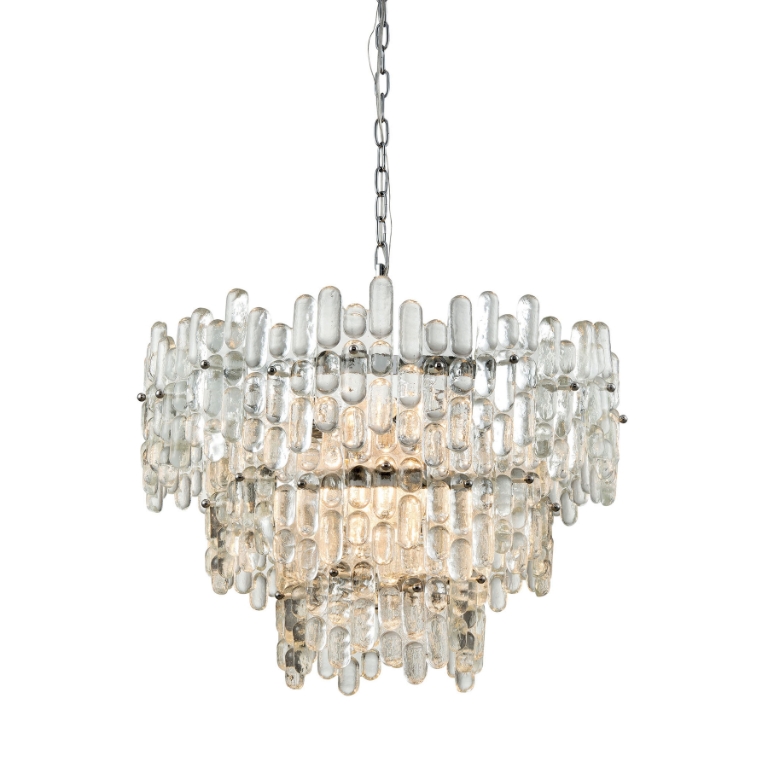 Icy Reception 27'' Wide 9-Light Chandelier