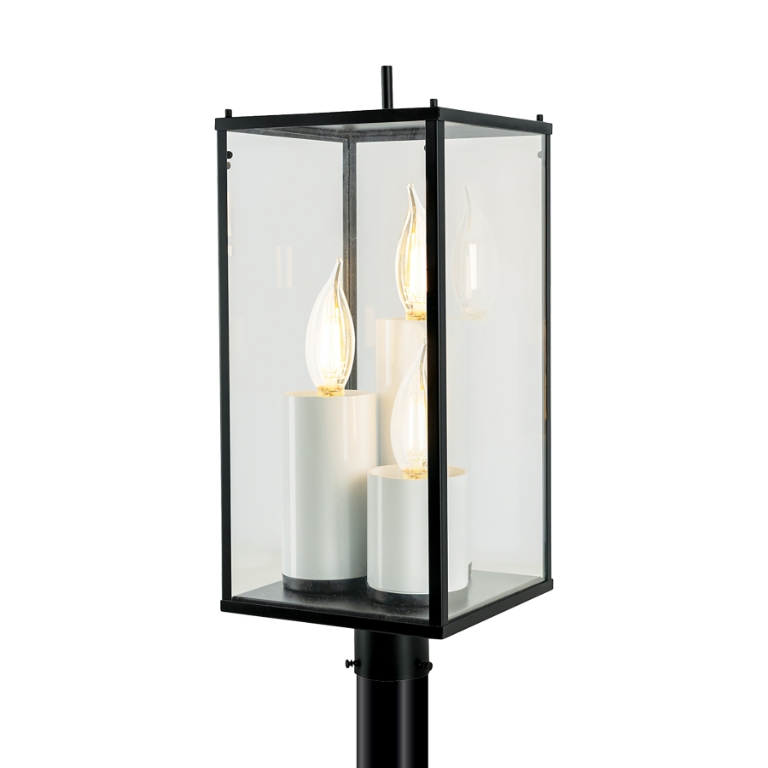 Back Bay 23.25'' High 3-Light Outdoor Post Light