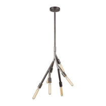 Freeform 14'' Wide 6-Light Chandelier