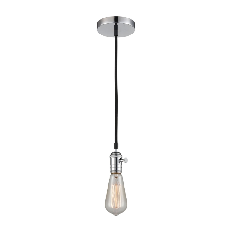 Socket Pendant 3'' Wide 1-Light Mini Pendant