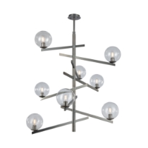 Globes of Light 42'' Wide 8-Light Chandelier