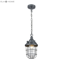 Steel Trap 6'' Wide 1-Light Mini Pendant