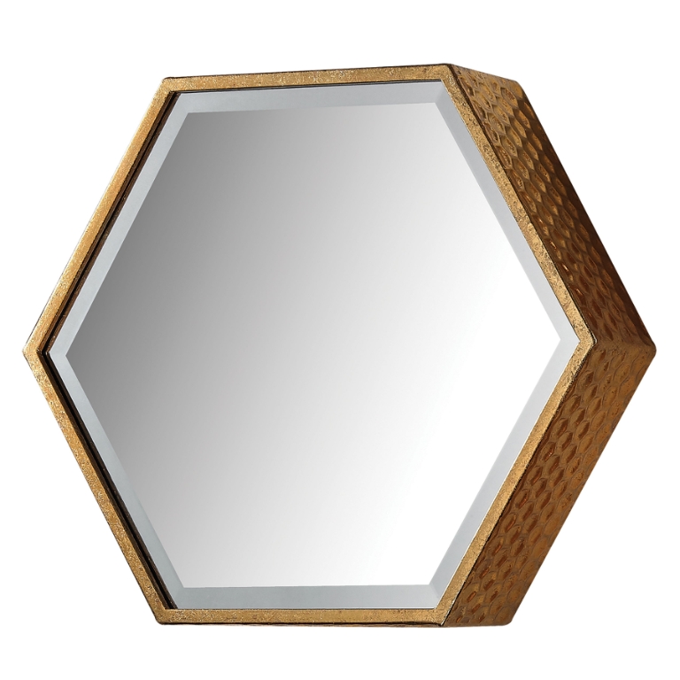 Hexagonal Wall Mirror - Set of 5