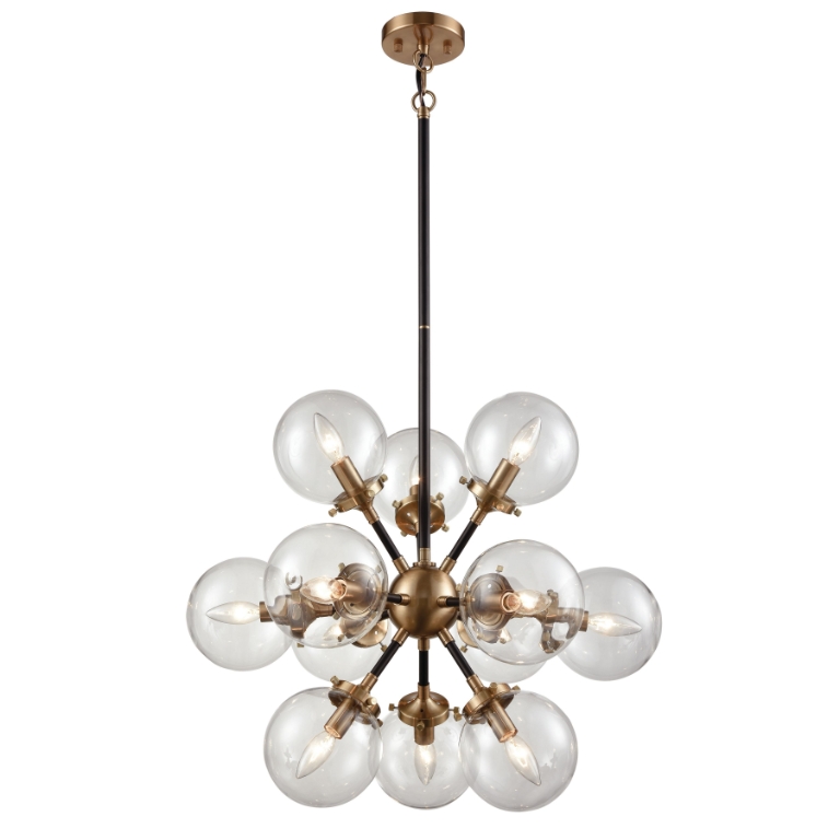 Boudreaux 25'' Wide 12-Light Chandelier