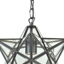 Star 9'' Wide 1-Light Mini Pendant