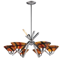 Refraction 26'' Wide 6-Light Chandelier