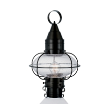 Classic Onion 17.5'' High 1-Light Outdoor Post Light