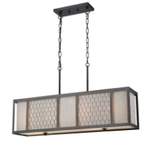 Filmore 35'' Wide 4-Light Chandelier