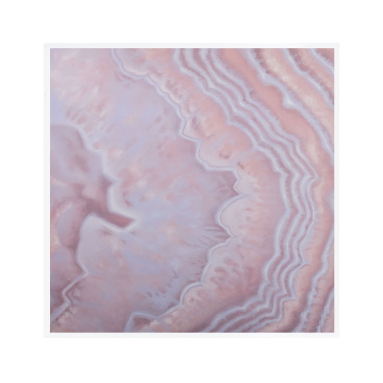 Blush Agate Framed Wall Art