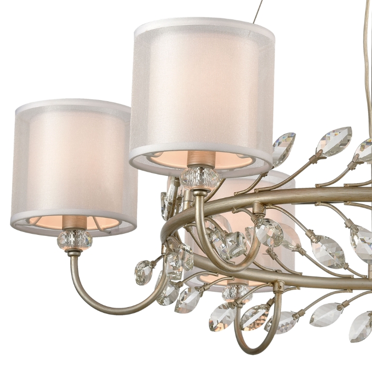 Asbury 34'' Wide 6-Light Chandelier