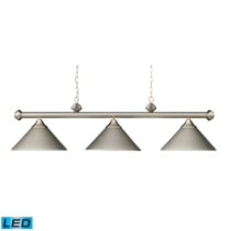 Casual Traditions 51'' Wide 3-Light Linear Chandelier