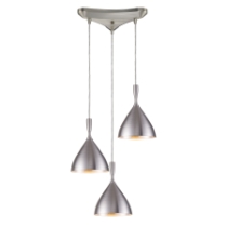 Spun Aluminum Configurable Multi Pendant