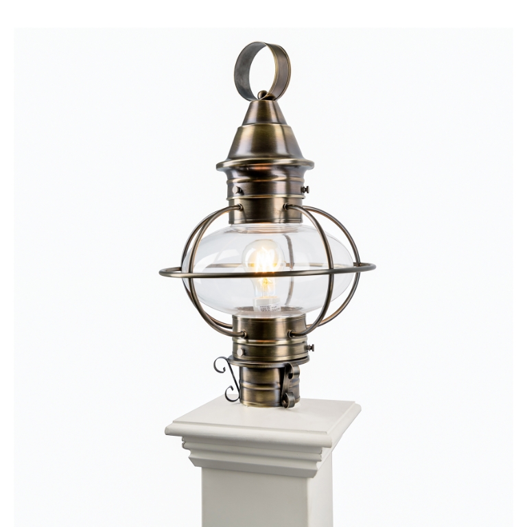 American Onion 19'' High 1-Light Outdoor Post Light