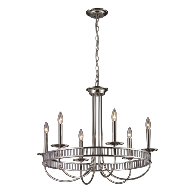 Braxton 29'' Wide 6-Light Chandelier