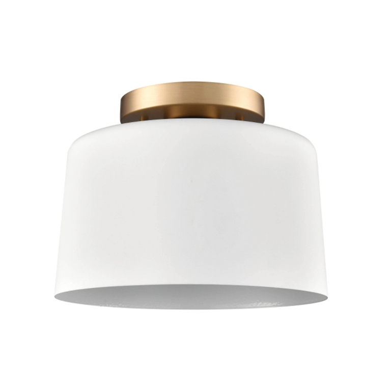 Fiero 10'' Wide 1-Light Semi Flush Mount