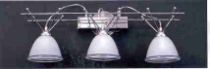 Suspension 8'' High 3-Light Sconce