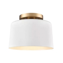 Fiero 10'' Wide 1-Light Semi Flush Mount