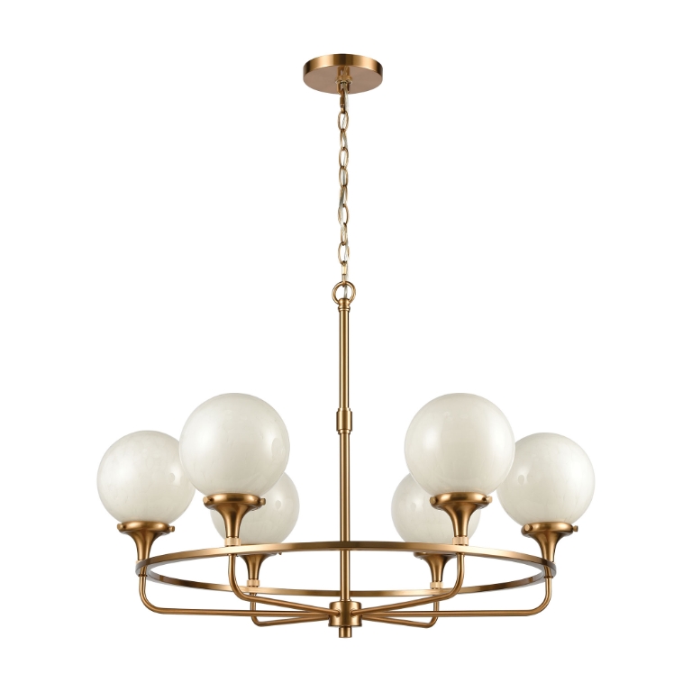 Beverly Hills 30'' Wide 6-Light Chandelier