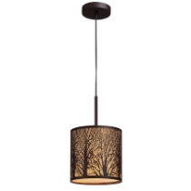 Woodland Sunrise 8'' Wide 1-Light Mini Pendant