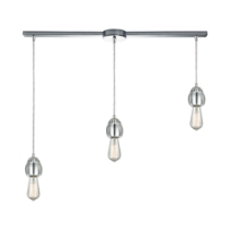 Socketholder 38'' Wide 3-Light Mini Pendant
