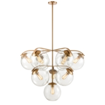 Collective 36'' Wide 10-Light Chandelier