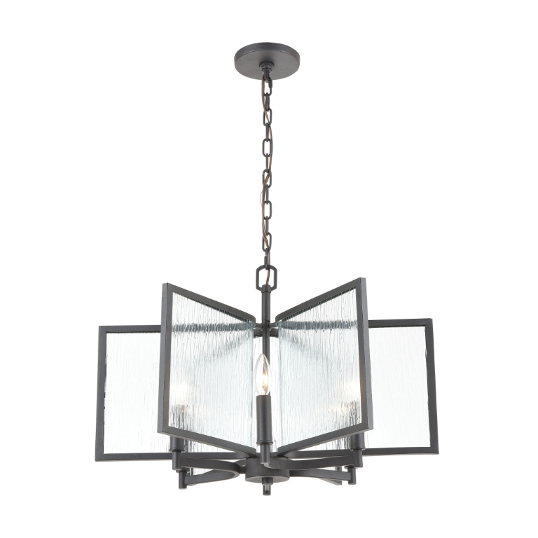 Inversion 25'' Wide 6-Light Chandelier