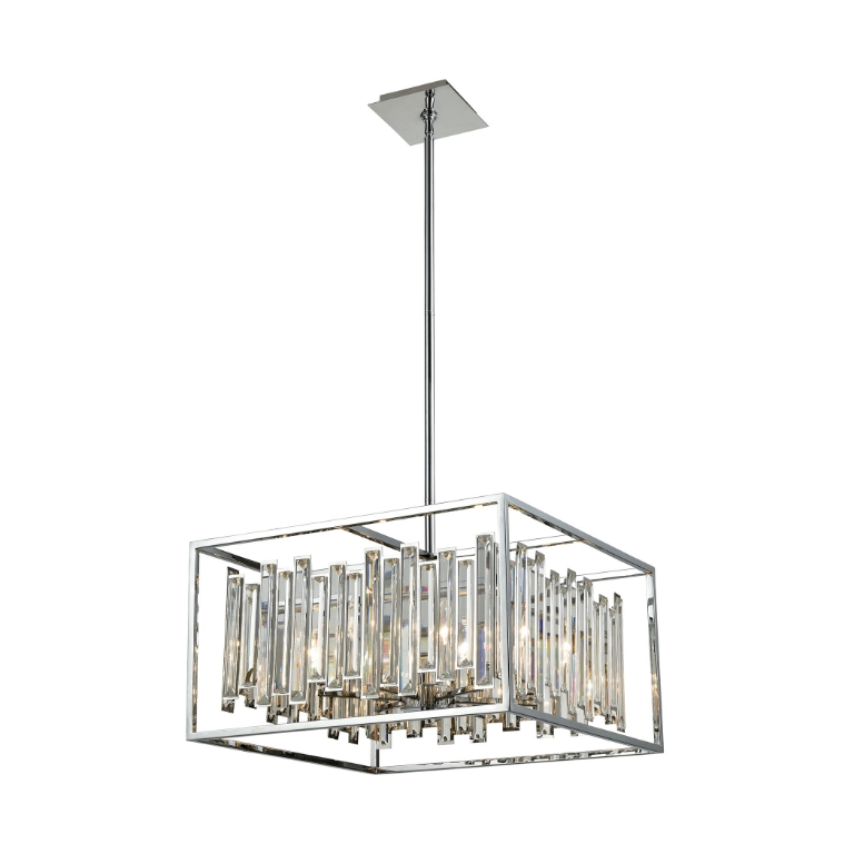 Rivona 21'' Wide 6-Light Chandelier