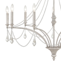 French Parlor 38'' Wide 9-Light Chandelier