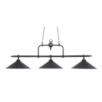 Designer Classics 16'' Wide 3-Light Linear Chandelier