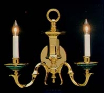 European Crafted 14'' High 2-Light Vanity Light