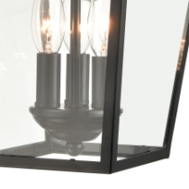 Main Street 16'' High 3-Light Outdoor Sconce