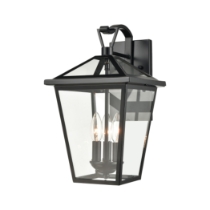 Main Street 16'' High 3-Light Outdoor Sconce