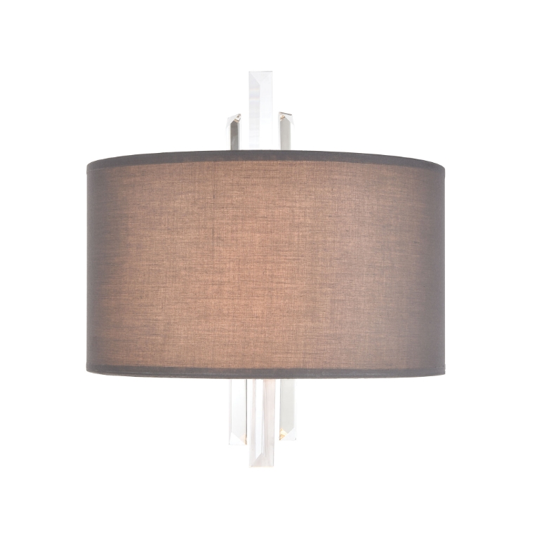 Crystal Falls 14'' High 2-Light Sconce
