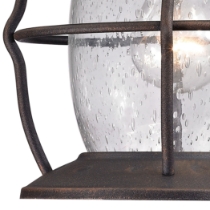 Village Lantern 13'' High 1-Light Outdoor Sconce