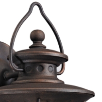 Village Lantern 13'' High 1-Light Outdoor Sconce