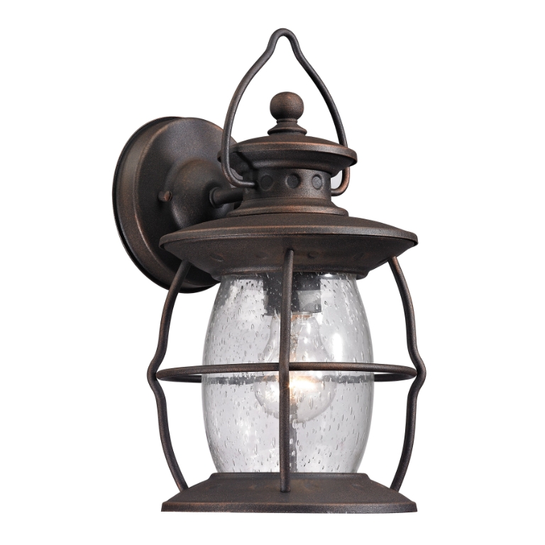 Village Lantern 13'' High 1-Light Outdoor Sconce