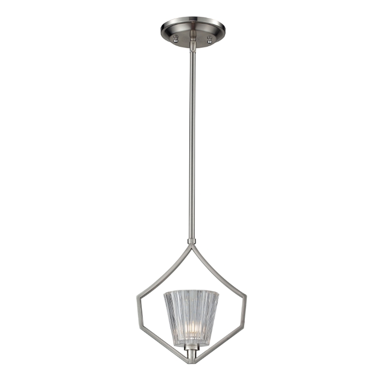 Calais 9'' Wide 1-Light Mini Pendant