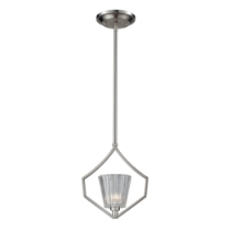 Calais 9'' Wide 1-Light Mini Pendant