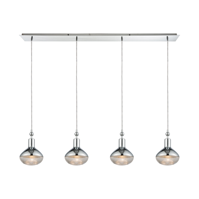 Ravette 46'' Wide 4-Light Mini Pendant
