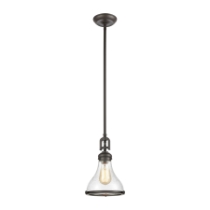 Rutherford 9'' Wide 1-Light Mini Pendant
